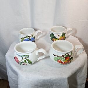 Pomona Port Meirion Fruit Cups x4 Vintage Made in England